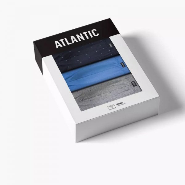 Atlantic Bokserki 209 3-pak szm/nie/gra