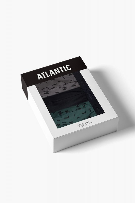 Atlantic Slipy 161 3-pak zie/cza/grf
