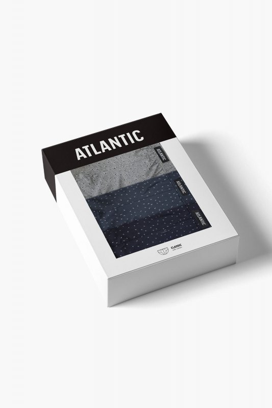 Atlantic Slipy 181 3-pak gra/nie/szm