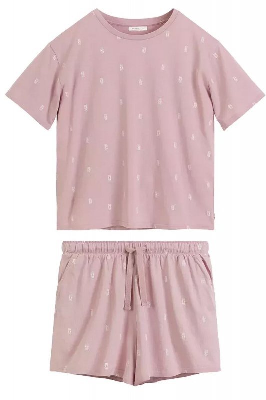 Atlantic Piżama damska NLP 510 różowa