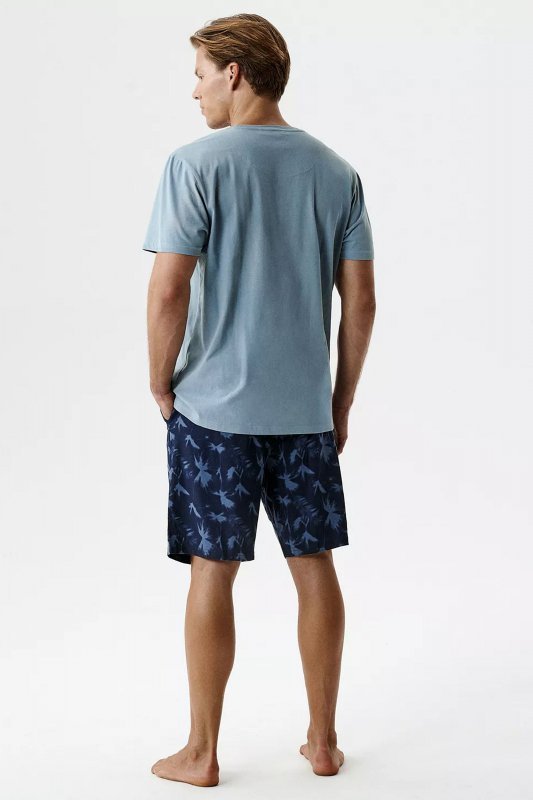 Atlantic Piżama męska NMP 399 niebieska/denim