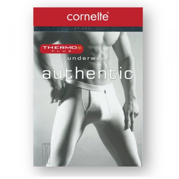 Cornette Kalesony Authentic thermo czarne plus