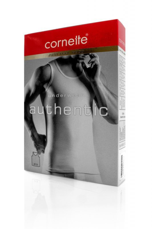 Cornette Koszulka Authentic 213 biała plus
