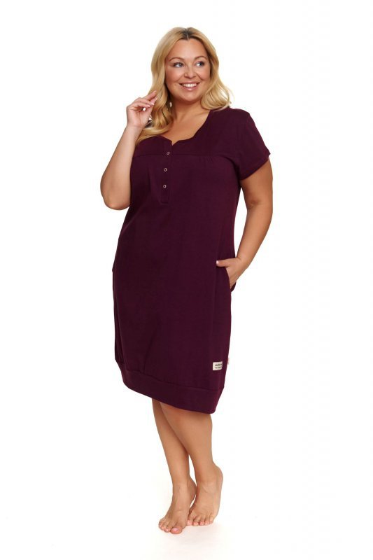 Doctornap Koszula nocna TCB 4348 burgundy