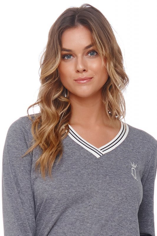 Doctornap Koszula nocna TM 4534 ciemnoszara