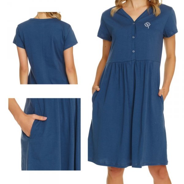 Doctornap Koszula nocna TCB 5336 deep blue