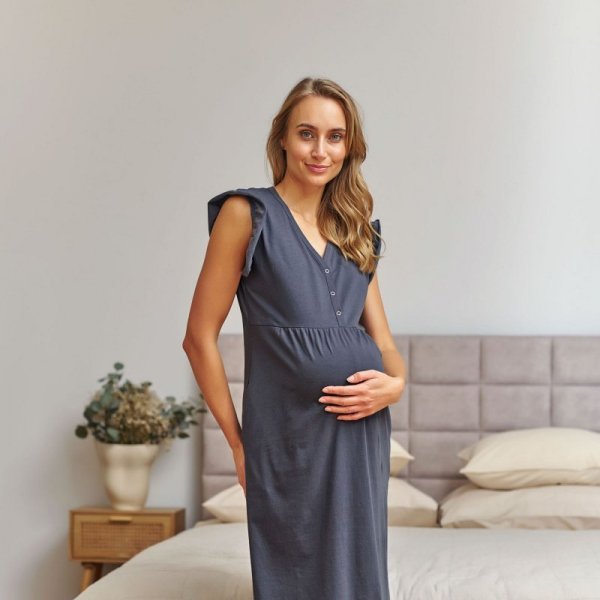 Doctornap Koszula nocna TCB 7463 grafit plus