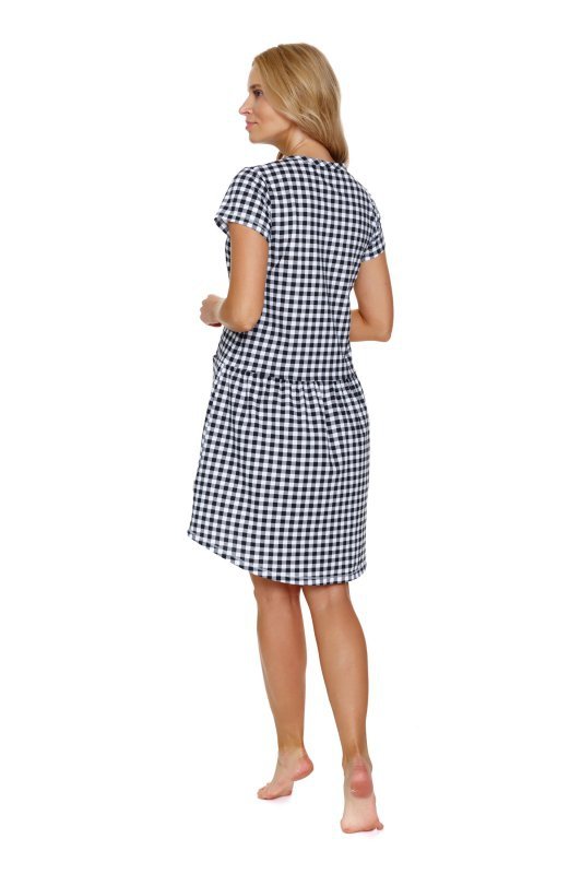 Doctornap Koszula nocna TCB 9444 black check