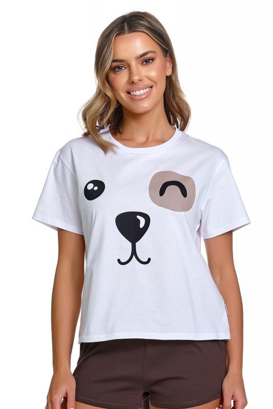 Doctornap Piżama damska PM 7409 brownie