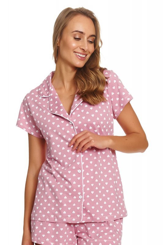 Doctornap Piżama damska PM 7458 hearts
