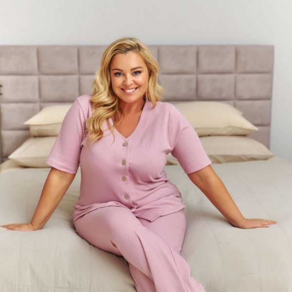 Doctornap Piżama damska PB 7466 papaya