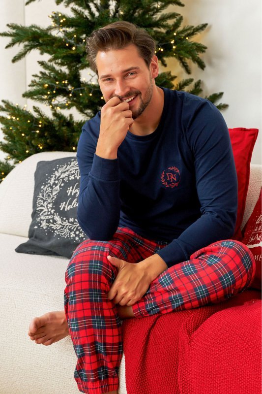 Doctornap Piżama męska PMB 7128 navy blue
