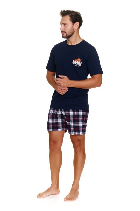Doctornap Piżama męska PMB 7201 navy blue