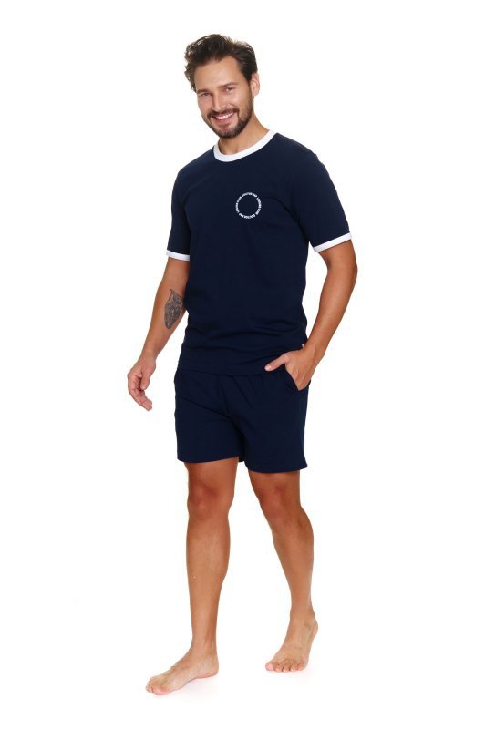 Doctornap Piżama męska PMB 7218 deep blue