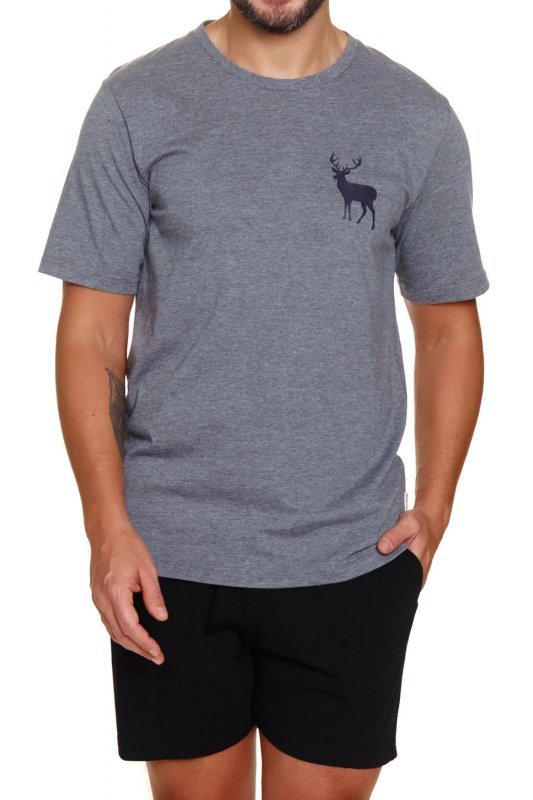 Doctornap Piżama męska PMB 7235 dark grey