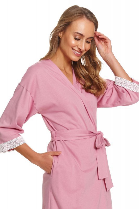 Doctornap Szlafrok damski SWW 7461 blush rose