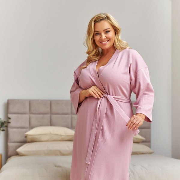 Doctornap Szlafrok damski SWW 7469 papaya