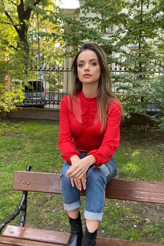 Eldar Bluzka Francesca czerwona