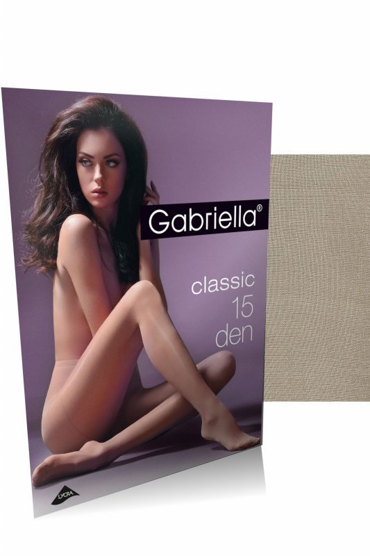 Gabriella Rajstopy damskie Lycra 104 15 den muscade