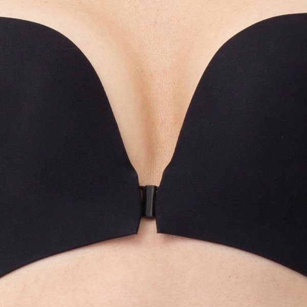 Gatta Biustonosz push up Frontopen czarny