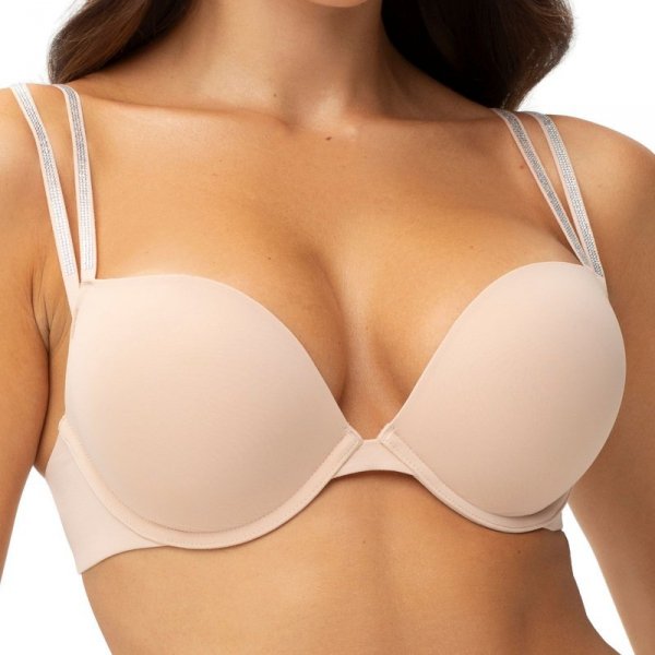 Gatta Biustonosz push up Wowefect beżowy