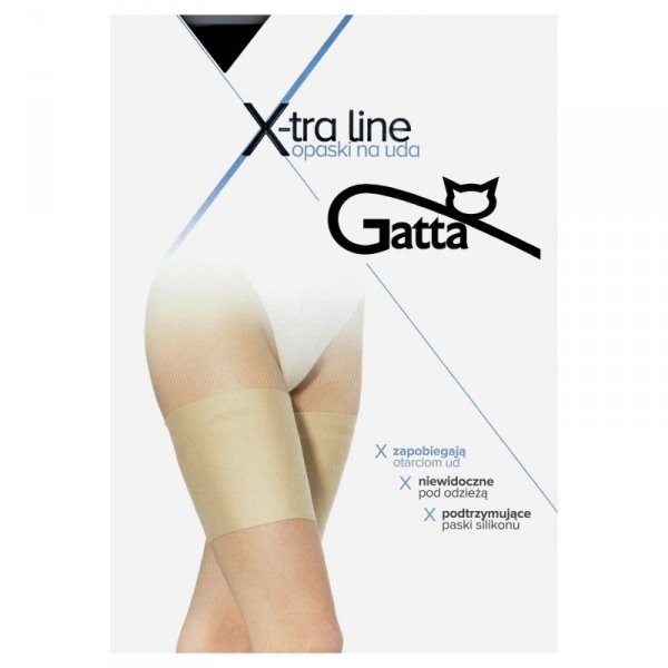 Gatta Opaska na uda X-tra line czarna