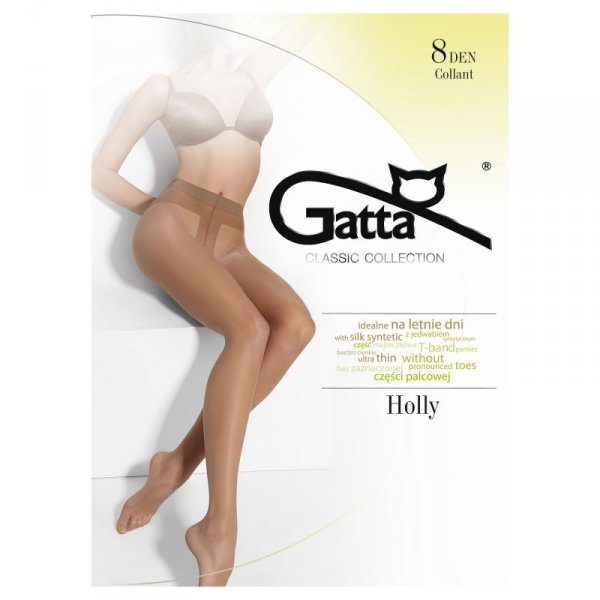 Gatta Rajstopy holly 8 den stretch beżowe