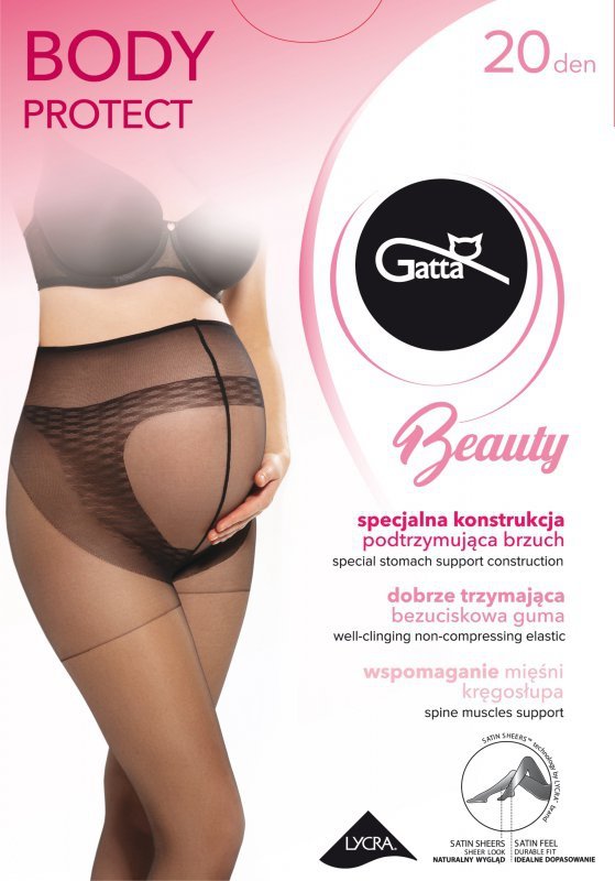 Gatta Rajstopy body protect 20 den nero