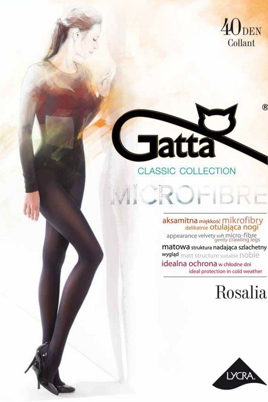 Gatta Rajstopy Rosalia 40 den smeraldo