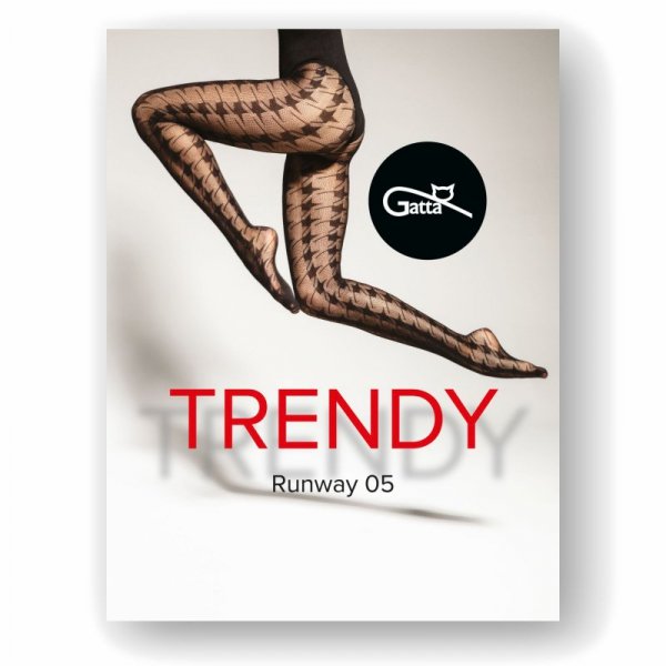 Gatta Rajstopy Runway 05 czarne