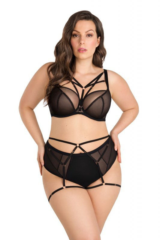 Gorsenia Biustonosz Just black 824 czarny