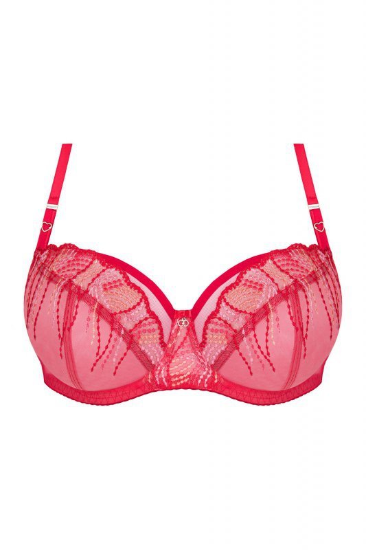 Gorsenia Biustonosz Crazy heart 828 czerwony