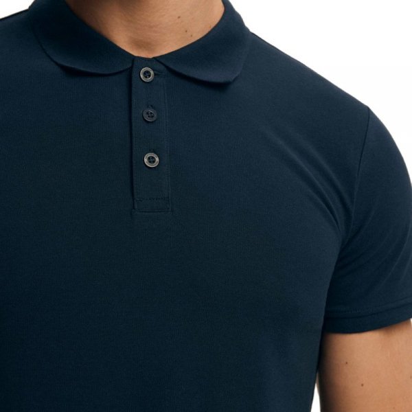 Esotiq-Henderson Koszulka polo Mile 43025 granat