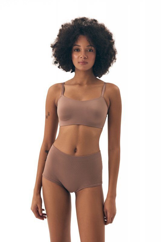 Esotiq-Henderson Biustonosz top Bass 42851 coffee