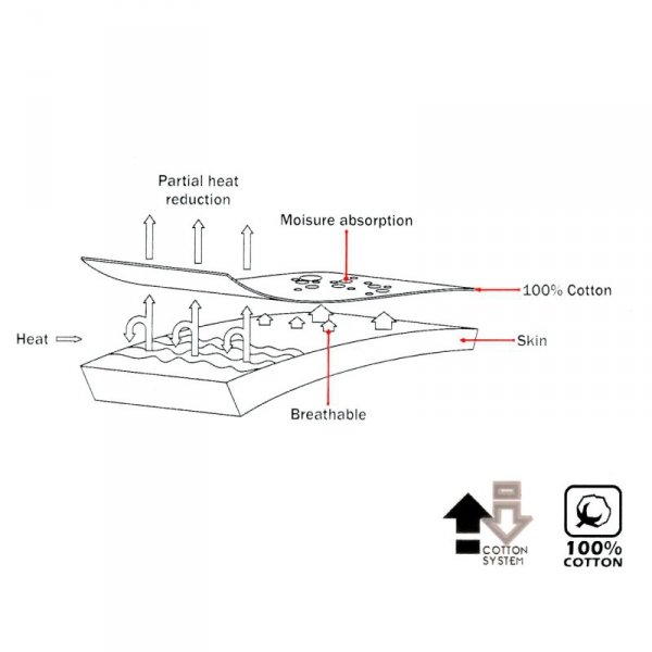 Esotiq-Henderson Koszulka T-line 19407 jasnoszara