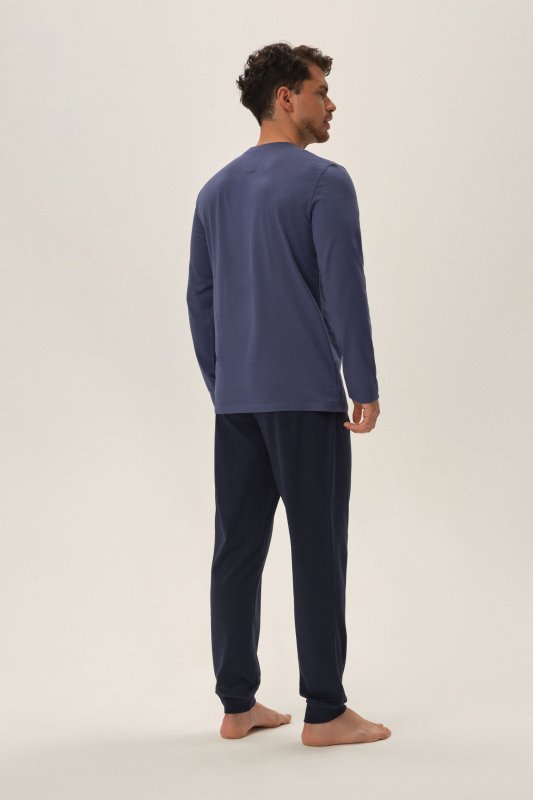Esotiq-Henderson Piżama 41904 Jumper granatowa