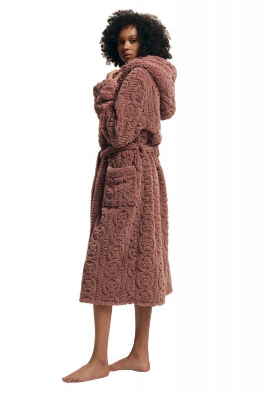 Esotiq-Henderson Szlafrok damski Darlena 43592 różowy