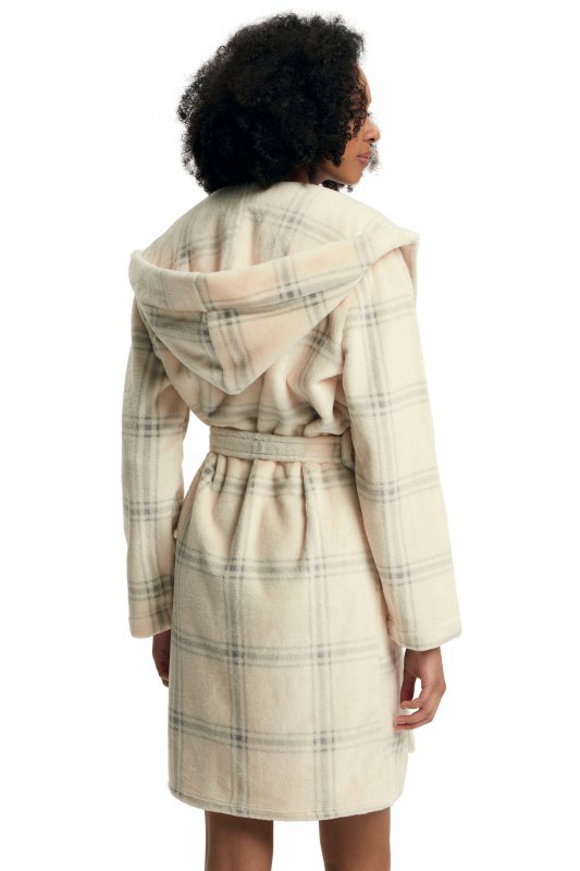 Esotiq-Henderson Szlafrok damski Danna 43596 ecru