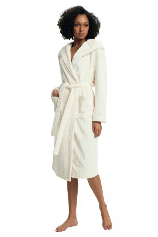 Esotiq-Henderson Szlafrok damski Dionne 43600 ecru