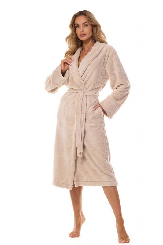 L-L Szlafrok długi Camelia 2413 angora plus