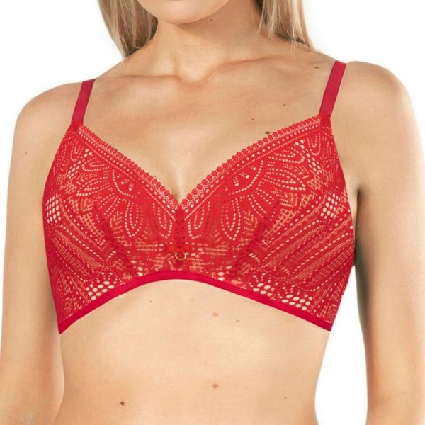 Nipplex Biustonosz Desire czerwono-beżowy