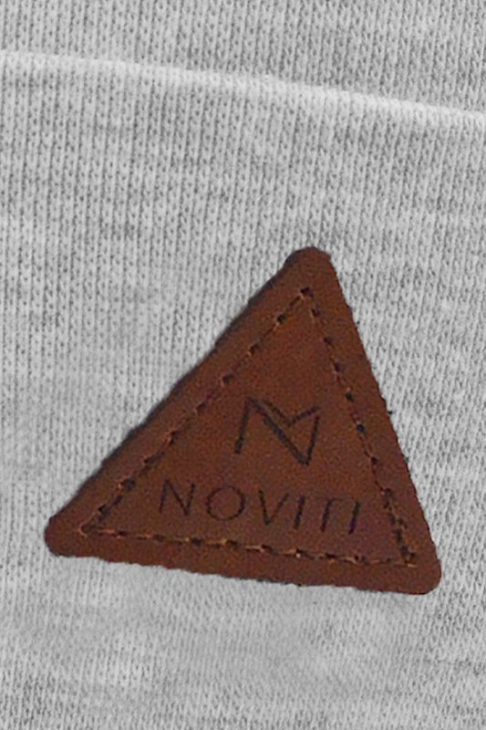 Noviti Czapka wywijana CP 011 B 01 szary melanż