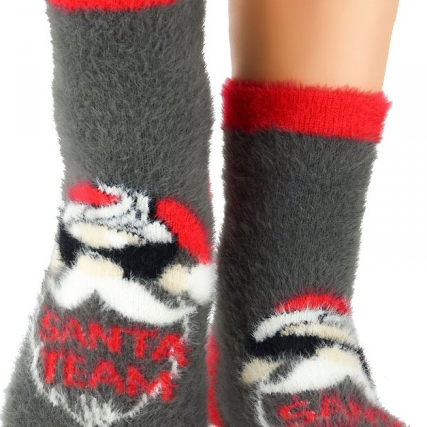 Noviti Skarpety SB 090 W 04 Santa szare