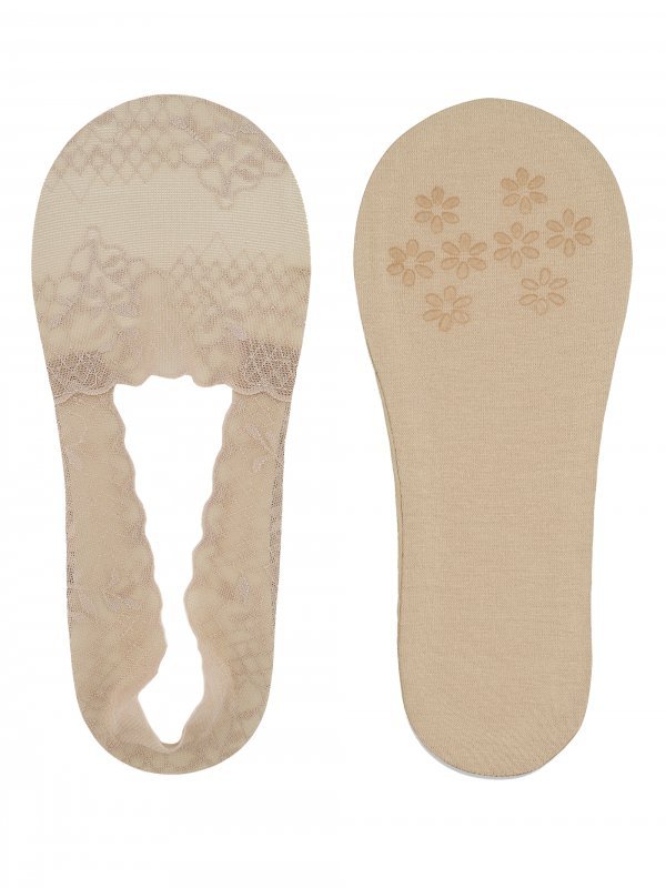 Noviti Stopki SN 048 W 03 koronka beż latte