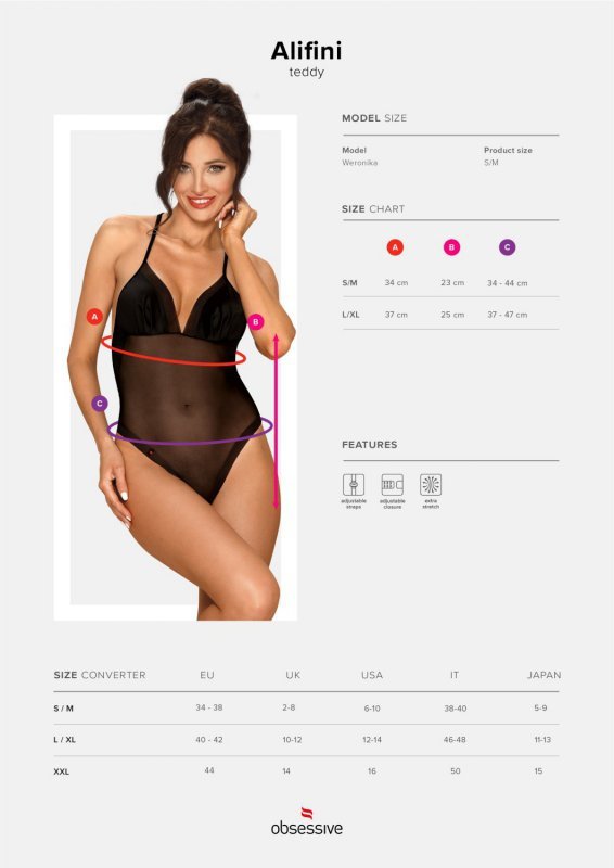 Obsessive Body Alifini czarne