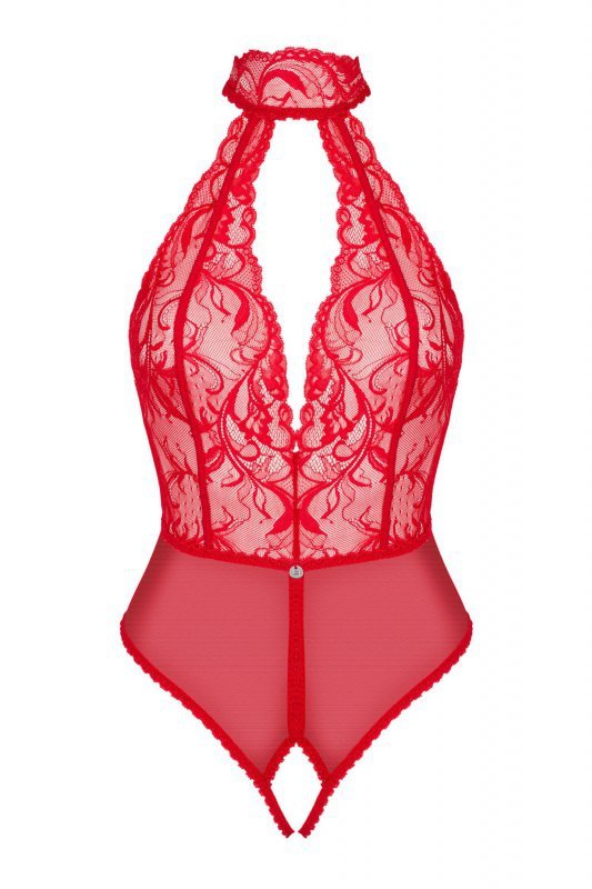 Obsessive Body otwarte Dagmarie czerwone