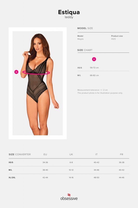 Obsessive Body Estiqua czarne