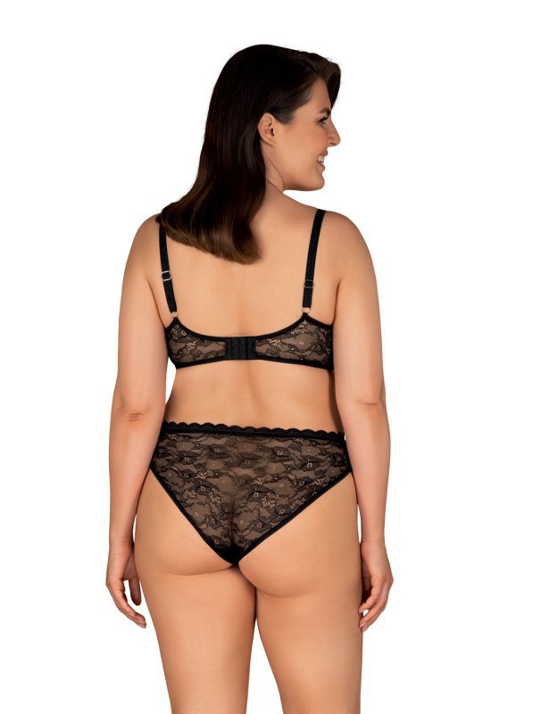 Obsessive Komplet Laurise set 2-częściowy czarny