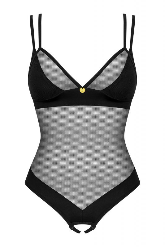 Obsessive Body otwarte Nesari czarne