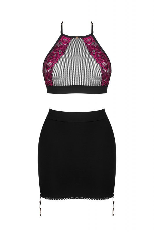 Obsessive Top i spódnica Rosenty milticoloured